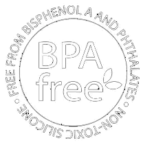 BPA-free, non toxic silicone